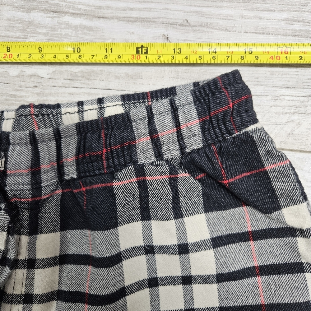 Eddie Bauer Sleepwear Pants Mens Medium Buffalo Plaid Checked Flannel Cotton - Picture 2 of 9